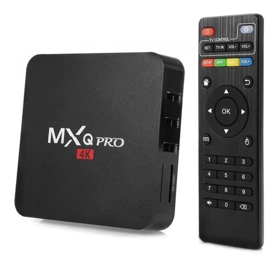 TV BOX MEGALITE -CONVIERTE TV EN SMART – CONTROL REMOTO – 8GB