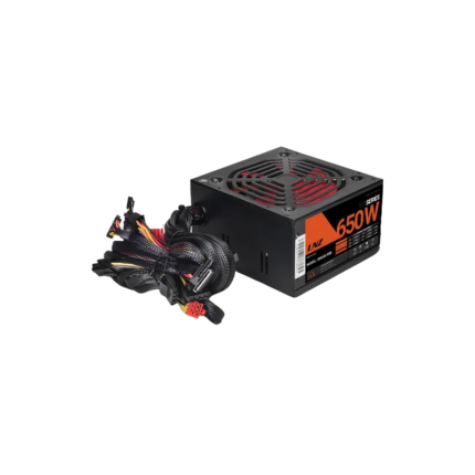 FUENTE ATX LNZ ZX650-GZ 650W 120MM/RED FAN