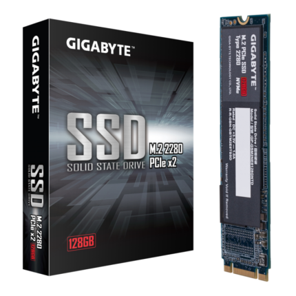 SSD 128 GB GIGABYTE M.2 2280 NVME GP-GSM2NE3128GNT
