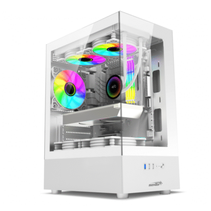 GABINETE SENTEY H10 WHITE 6100-SF-W S/FUENTE