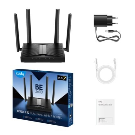 ROUTER WIRELESS CUDY WR3600H 2.5G WI-FI 7