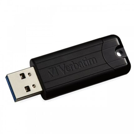 PENDRIVE VERBATIM 256.00 GB *49320 PINSTRIPE BLACK