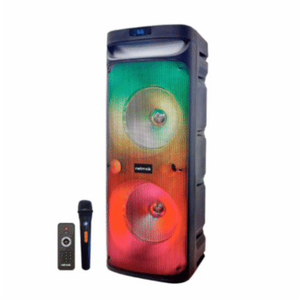 PARLANTE NETMAK NM-CALABRIA RGB 10"X2 C/MIC BT5.3