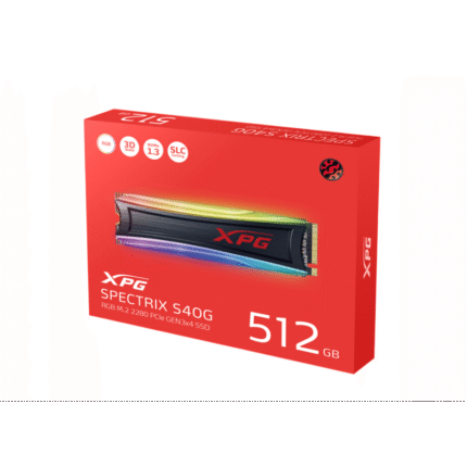 SSD 512 GB XPG SPECTRIX S40G RGB M.2 2280 NVME