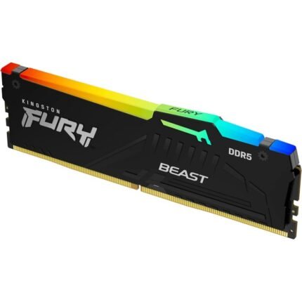 DDR5 KINGSTON 16GB FURY BLACK RGB 5200MHZ KF552C40