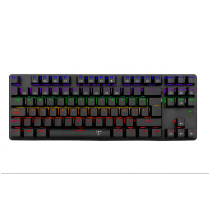 TECLADO T-DAGGER BORA LITE TGK313-LIT BLACK GAMER
