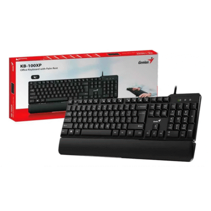 TECLADO GENIUS KB-100XP USB REPOSA MANOS
