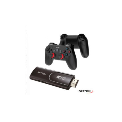 MINI CONSOLA JUEGOS NETMAK NM-K10 BLACK STICK HD