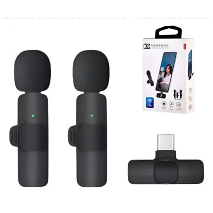 MICROFONO K9 INALAMBRICO CORBATERO X2 USB-C