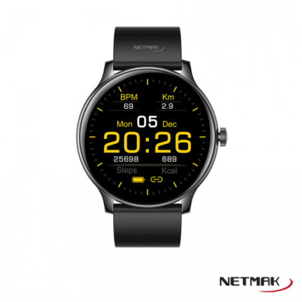SMARTWATCH NETMAK NM-POWER BLACK BT