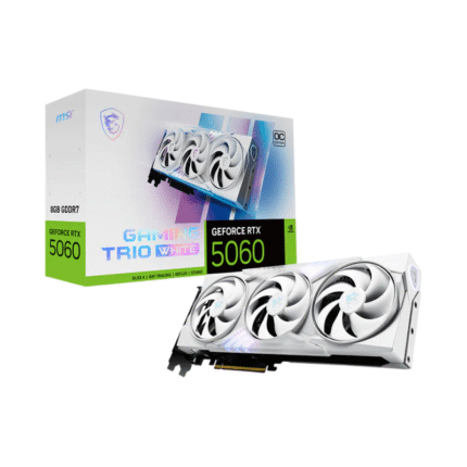 VGA MSI GEFORCE RTX 5060 8GBGDDR7/GAMING TRIO WHIT