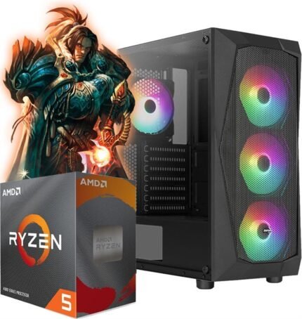COMBO GAMER RYZEN 5 8400F + RTX 3070 TI