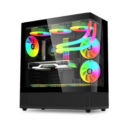 Gabinete Solarmax CM-B930 Negro 3* FAN