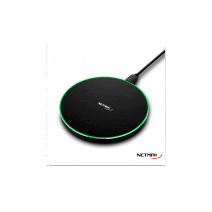CARGADOR INALAMBRICO NETMAK NM-BC12 10W