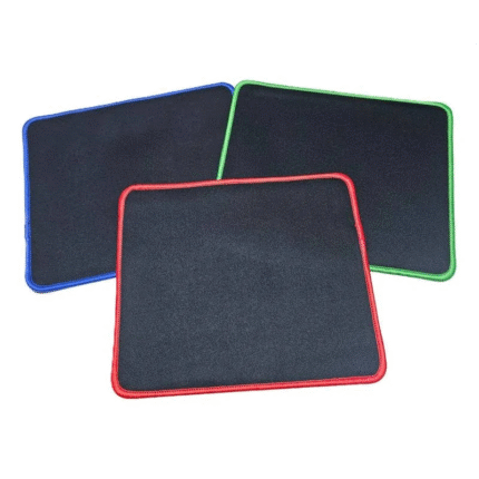 PAD MOUSE JG LISO BORDES BORDADO NEGRO COLORES JG-