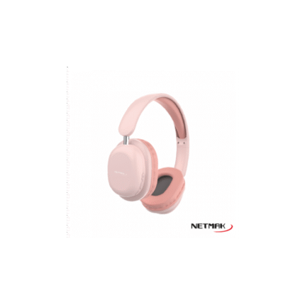Auricular inalámbrico Netmak NM-LIVE-P Rosado