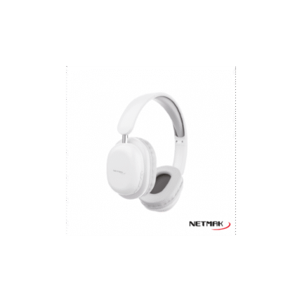 Auricular inalámbrico Netmak NM-LIVE-W Blanco