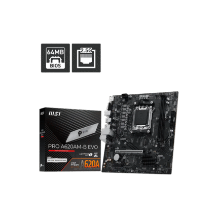Motherboard MSI Pro A620AM-B Evo AM5/DDR5