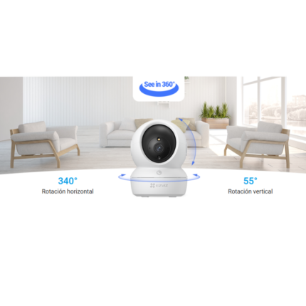 Cámara Ezviz H6C Pro 2K Wifi 4mm/interior
