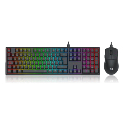 Combo Redragon S-145 RGB (mouse y teclado)