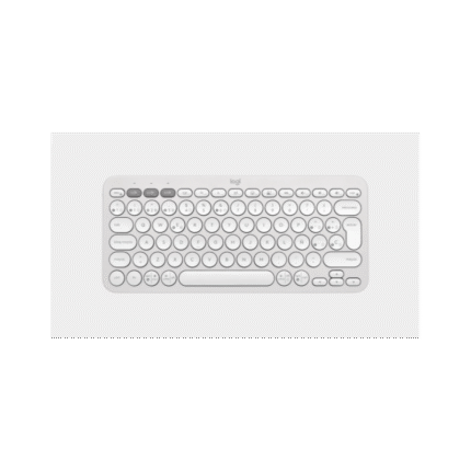Teclado inalámbrico Logitech Pebble 2 K380 Blanco