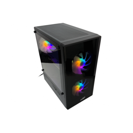 Gabinete Sentey T5 3* FAN Negro
