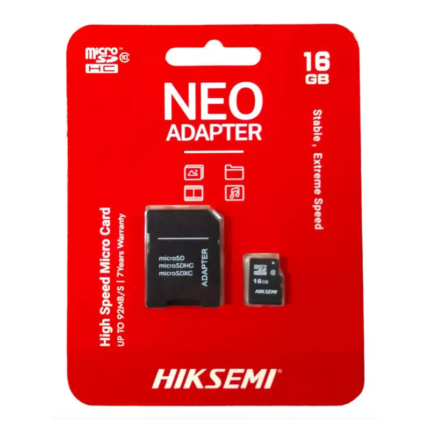 Micro SD Hiksemi Neo 2 en 1 clase 10 16gb