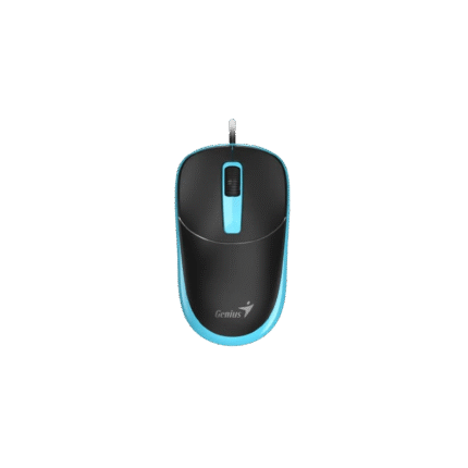 Mouse Genius DX-123 Negro y celeste