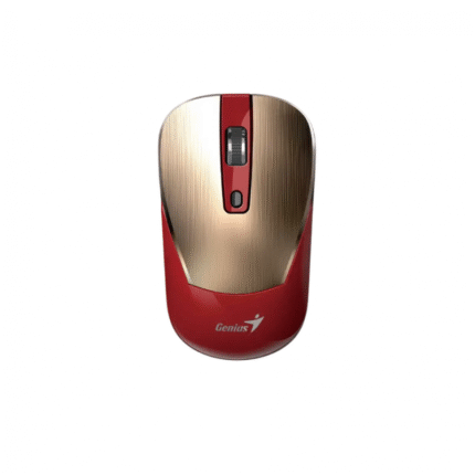 Mouse Genius NX-7125 Rojo y dorado
