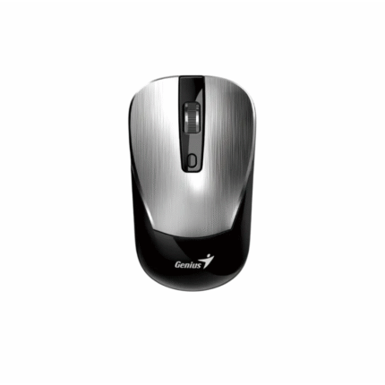 Mouse Genius NX-7125 Negro y plateado