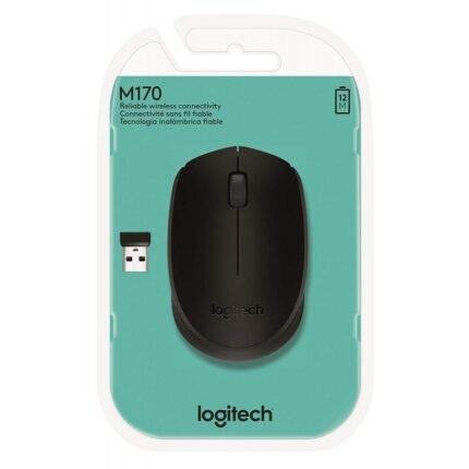 Mouse inalámbrico Logitech M170 Negro