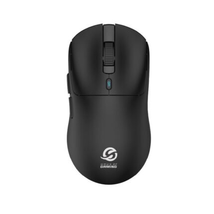 Mouse inalámbrico Solarmax GMW07B Negro
