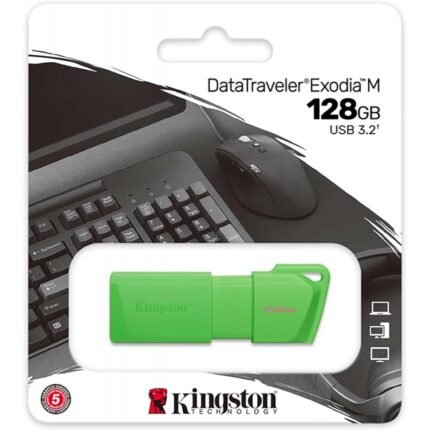 Pendrive Kingston DTXM Exodia Verde neon 128gb