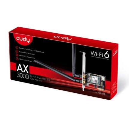 Placa de red PCI-E Cudy WE3000 AX3000 WI-FI 6