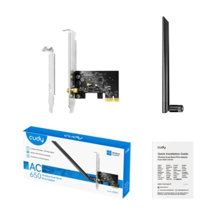 Placa de red PCI-E Cudy WE650 AC650 dual band