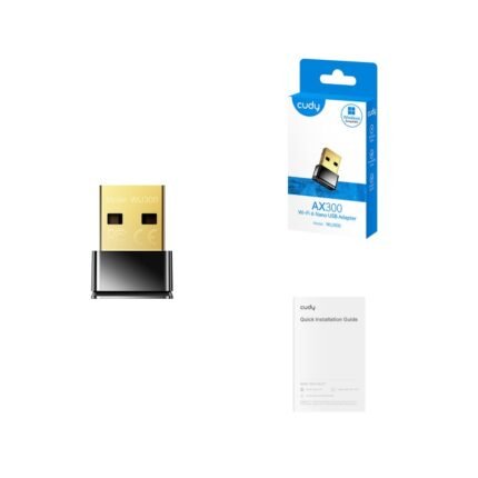 Placa de red USB Cudy  WU300 AX300 WIFI 6 dual band