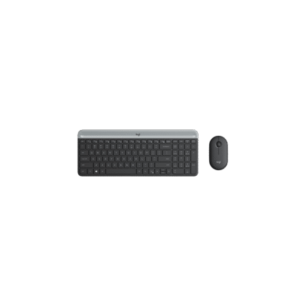 Combo Logitech MK470 Slim Negro (mouse y teclado inalámbricos)