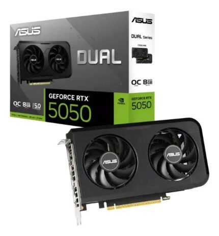 Placa de video 8GB RTX 5050 ASUS DUAL OC GDDR6