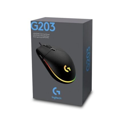 Mouse Logitech G203 Lightsync Negro RGB