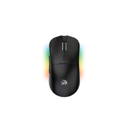Mouse inalámbrico Netmak NM-GM64 RGB Negro