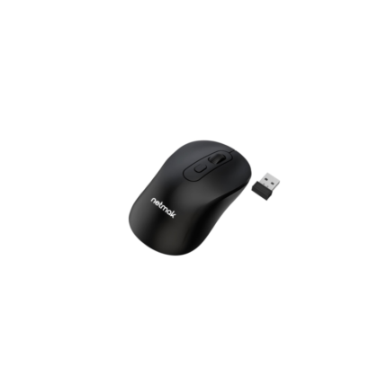 Mouse inalámbrico Netmak NM-M640 Negro