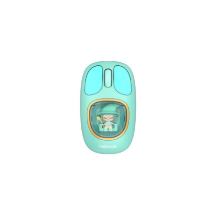 Mouse Kids inalámbrico Netmak NM-MK01B Azul