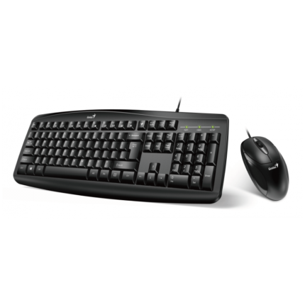 Combo Genius KM-200 Negro (mouse y teclado)