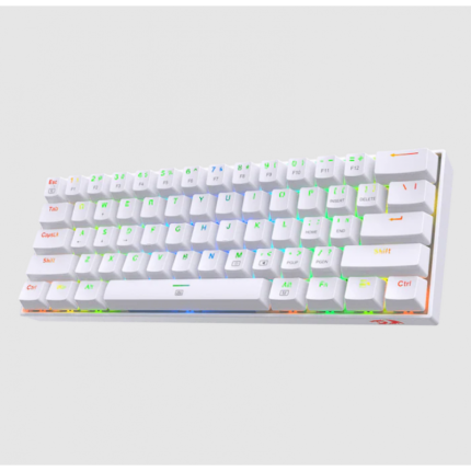 Teclado Redragon Dragonborn K630 RGB 60% Blanco