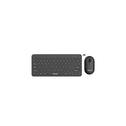 Combo Netmak NM-KB850 Negro (mouse y teclado inalámbrico)